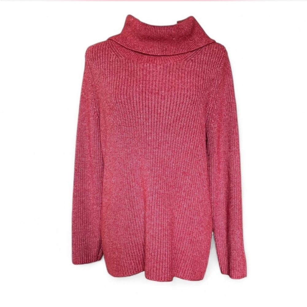 Lane Bryant Orange/Red Sweater Large Like New